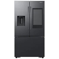 Boîte ouverte - Réfrigérateur à deux portes 30 pi³ 36 po de Samsung (RF32CG5900MTAC) - Parfait état