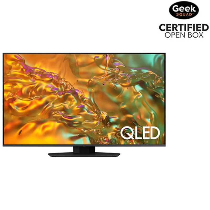 Téléviseur intelligent Tizen HDR QLED UHD 4K de 50 po de Samsung (QN50Q80DAFXZC) - 2024 - Boîte ouverte