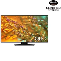 Téléviseur intelligent Tizen HDR QLED UHD 4K de 50 po de Samsung (QN50Q80DAFXZC) - 2024 - Boîte ouverte