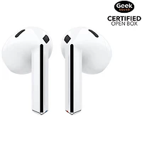 Boîte ouverte - Écouteurs boutons 100 % sans fil à isolation sonore Galaxy Buds3 de Samsung - Blanc
