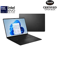 Boîte ouverte - Portable DELO 16 po VivoBook S 16 d'ASUS - Noir neutre (EVO Ultra 5 d'Intel - 125H/RAM 16 Go/SSD 512 Go)