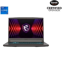 Open Box - MSI Thin 15 15.6" Gaming Laptop (Intel Core i7-13620H/512GB/16GB RAM/GeForce RTX 4050)