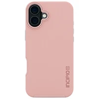 Étui rigide ajusté Dual Pro d'Incipio avec MagSafe pour iPhone 16 Plus - Rose fard
