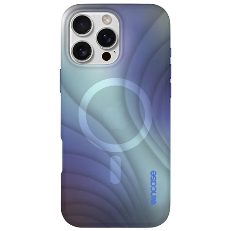 Étui rigide ajusté Halo d'Incase avec MagSafe pour iPhone 16 Pro Max - Océan