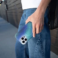 Étui rigide ajusté Halo d'Incase avec MagSafe pour iPhone 16 Pro Max - Océan