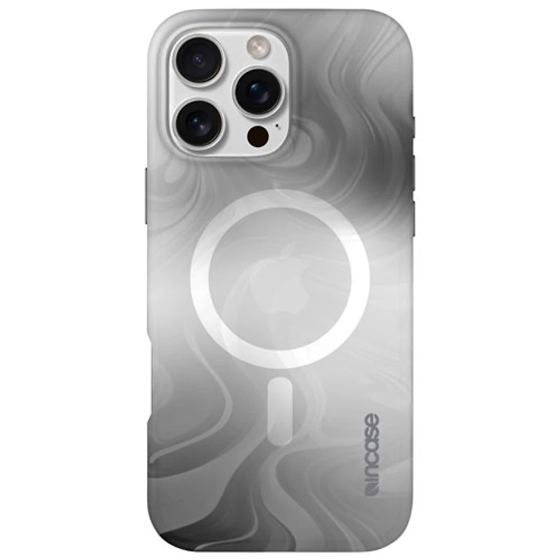 Incase Halo Fitted Hard Shell Case with MagSafe for iPhone 16 Pro Max - Oil Slick Smoke