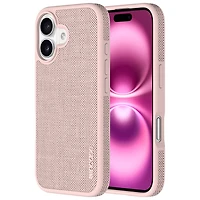 Étui rigide ajusté avec MagSafe Icon d'Incase pour iPhone 16 - Rose fard