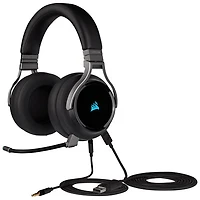 Casque de jeu sans fil avec microphone RVB Virtuoso de Corsair - Carbone