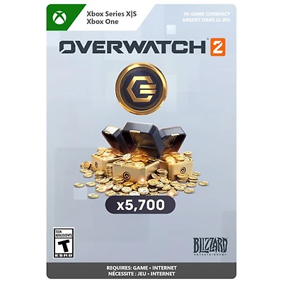 Overwatch 2 - 5700 Coins (Xbox Series X|S/Xbox One) - Digital Download