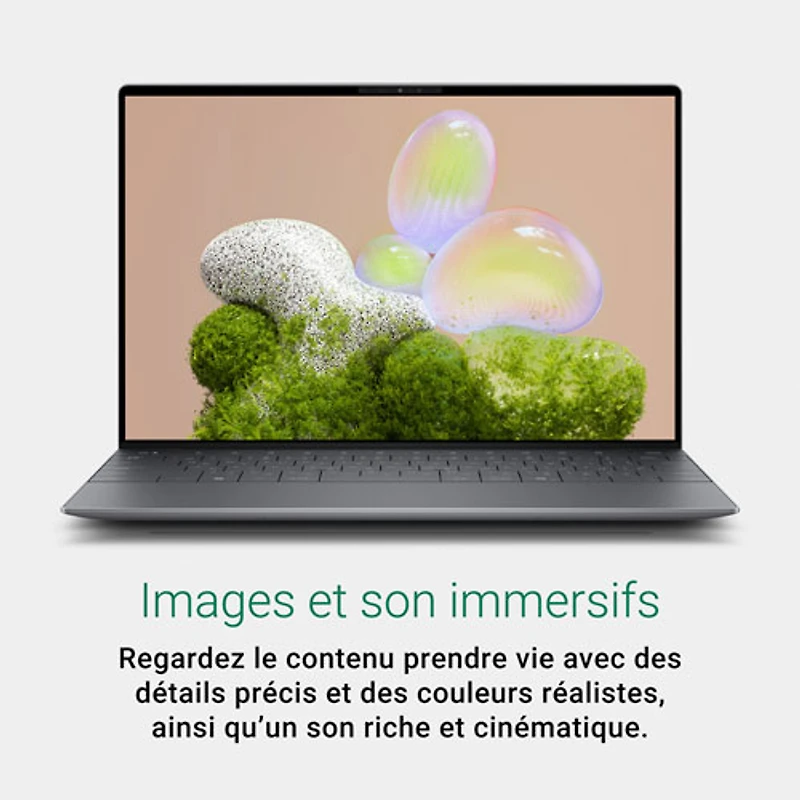 Portable 13,4 po XPS Dell - Graphite (Core Ultra 7 Intel - Série 2/RAM 16 Go/SSD 512 Go)