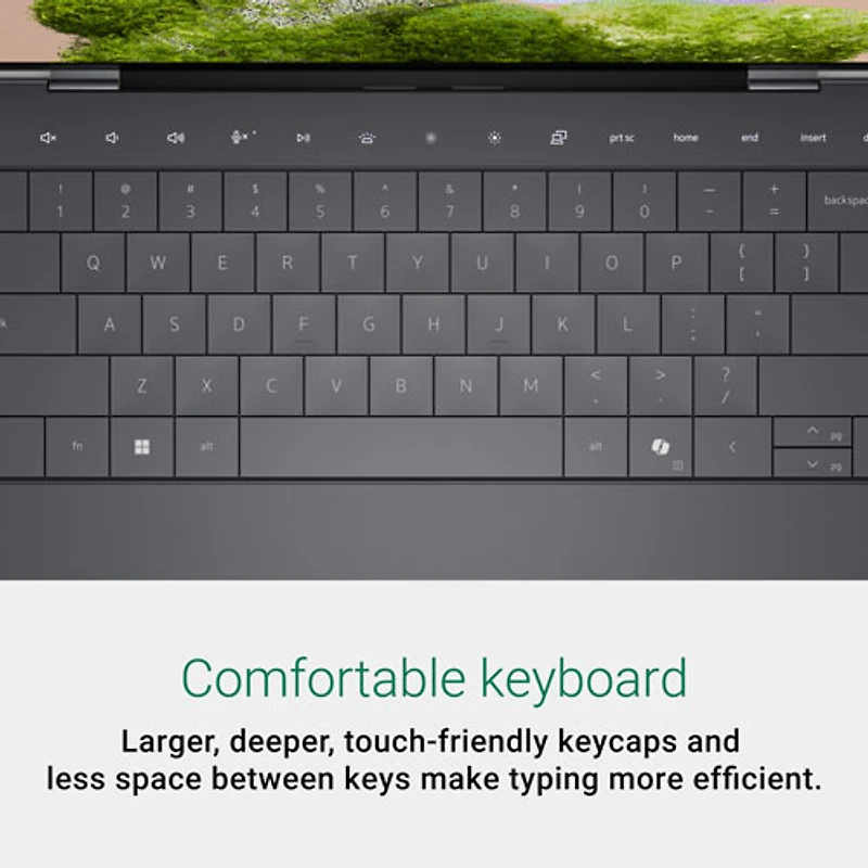 Portable 13,4 po XPS Dell - Graphite (Core Ultra 7 Intel - Série 2/RAM 16 Go/SSD 512 Go)