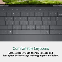 Portable 13,4 po XPS Dell - Graphite (Core Ultra 7 Intel - Série 2/RAM 16 Go/SSD 512 Go)