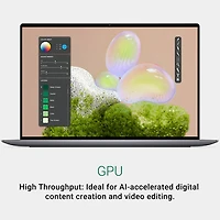 Portable 13,4 po XPS Dell - Graphite (Core Ultra 7 Intel - Série 2/RAM 16 Go/SSD 512 Go)