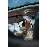 Mini miroir DEL pour siège d'auto de bébé EZI - Noir - Fait de plastique recyclé