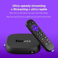 Roku Ultra 2024 4K HDR Media Streamer with Voice Remote Pro