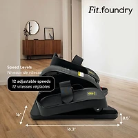 Fit Foundry Compact Under Desk Elliptical Traniner - Only at Best Buy