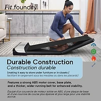 Tapis de marche roulant de Fit Foundry - Exclusivité de Best Buy