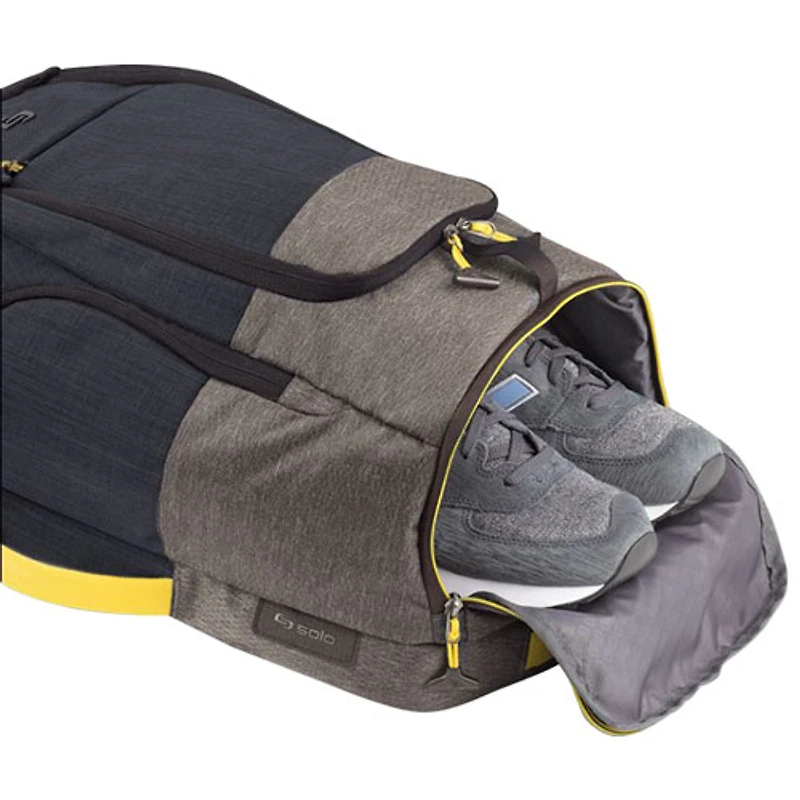 Solo Everyday Max Recycled 17.3" Laptop Backpack - Black