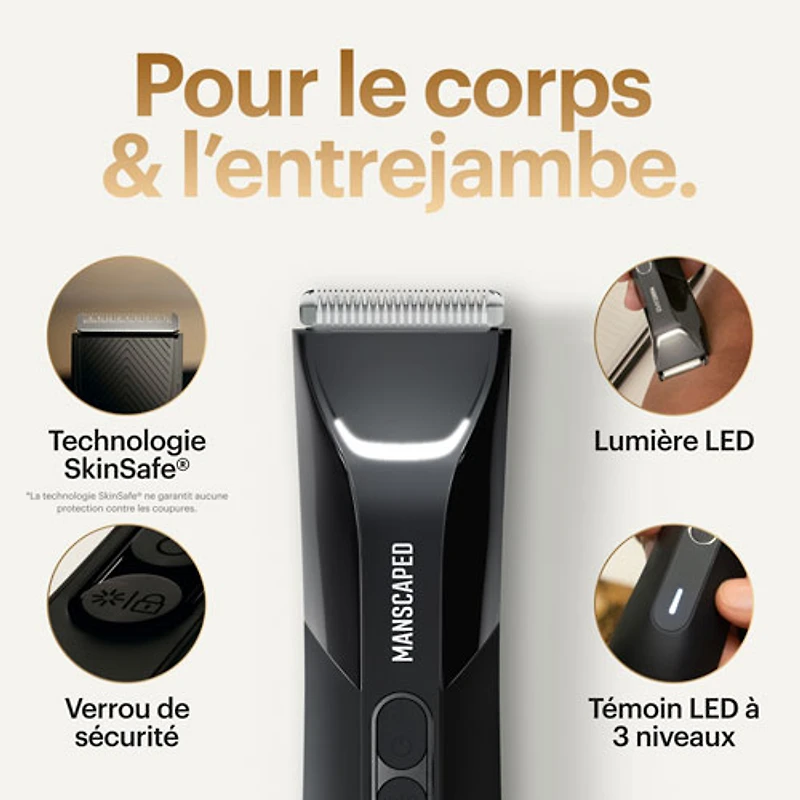 Trousse raffinée avec tondeuse sans fil Lawn Mower 4.0 Pro de Manscaped