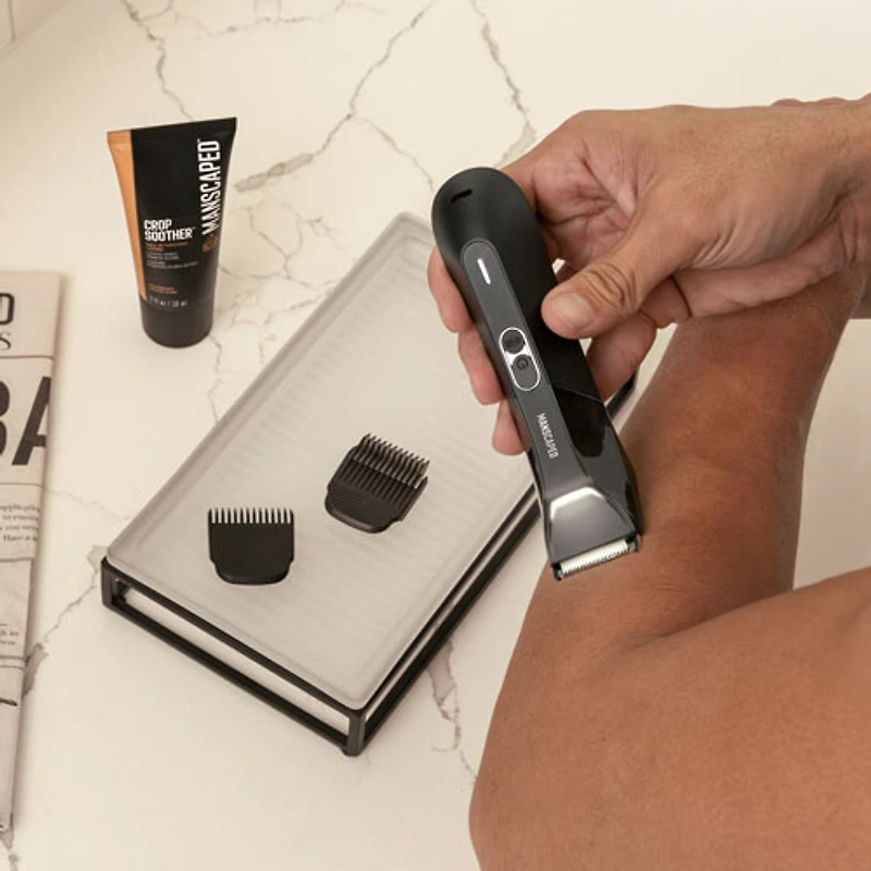 Trousse haut de gamme avec tondeuse sans fil Lawn Mower 4.0 Pro de Manscaped