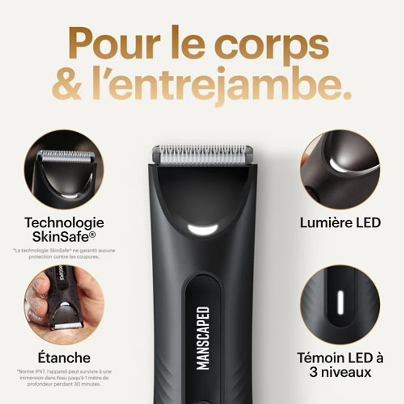 Trousse essentielle avec tondeuse sans fil Lawn Mower 3.0 Plus de Manscaped
