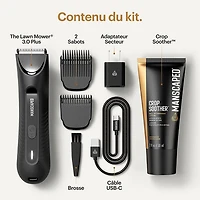 Trousse essentielle avec tondeuse sans fil Lawn Mower 3.0 Plus de Manscaped