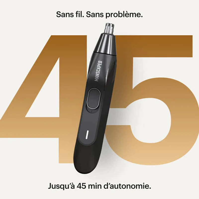 Tondeuse électrique pour le nez et les oreilles Weed Whacker 2.0 de Manscaped
