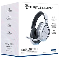 Turtle Beach Stealth 700 Wireless Gaming Headset for PS5/PS4 - White