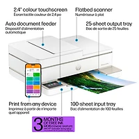 Imprimante à jet d'encre tout-en-un 6555e de HP - Essai de 3 mois de Instant Ink de HP inclus*