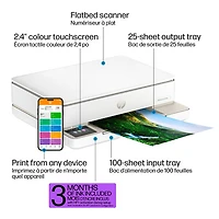 HP 6155e All-In-One Inkjet Printer - HP Instant Ink 3-Month Free Trial Included*