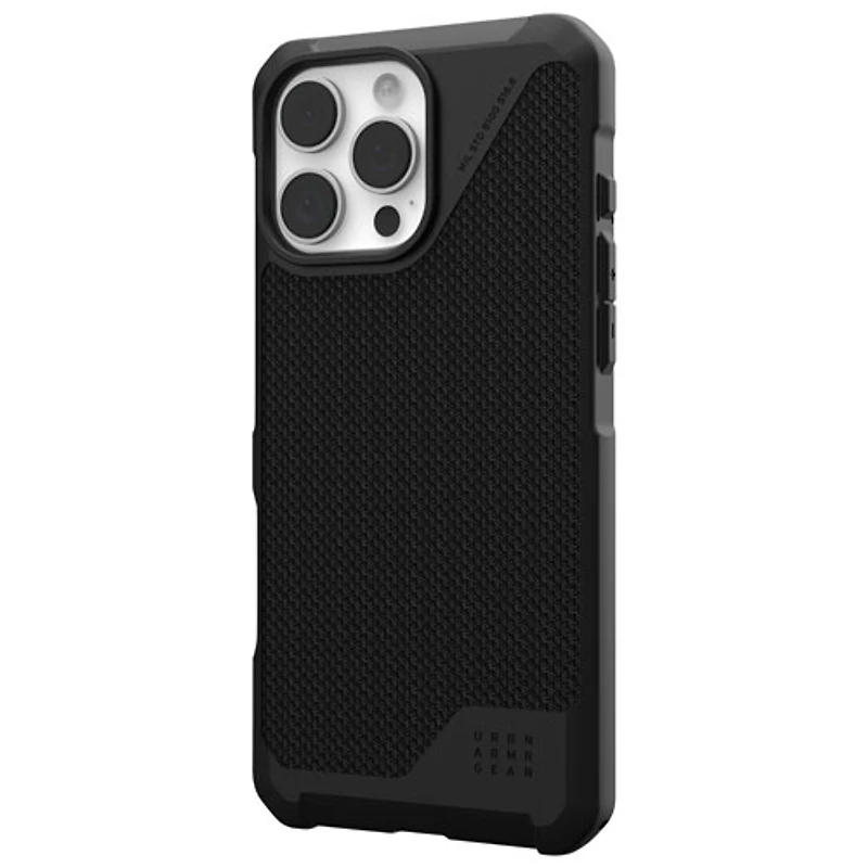 UAG Metropolis LT Fitted Hard Shell Case with MagSafe for iPhone 16 Pro Max - Kevlar Black
