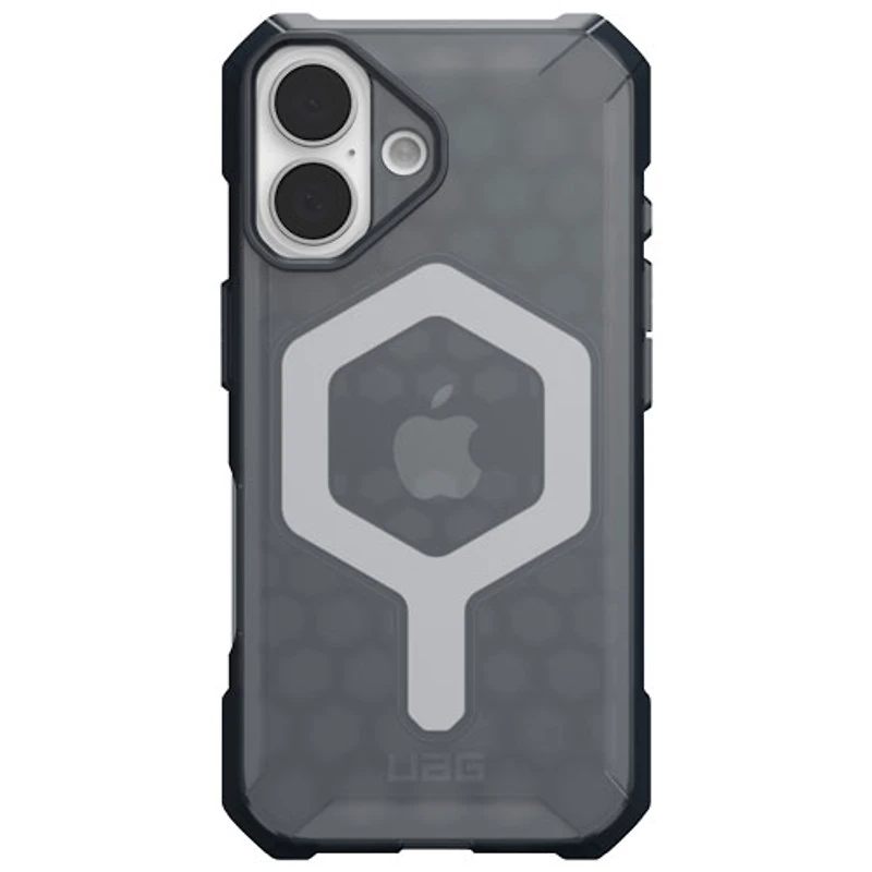 UAG Essential Armor Fitted Hard Shell Case with MagSafe for iPhone 16 - Ash