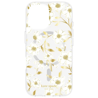 kate spade new york Hard Plastic Case with MagSafe for iPhone 16 - Sunshine Floral