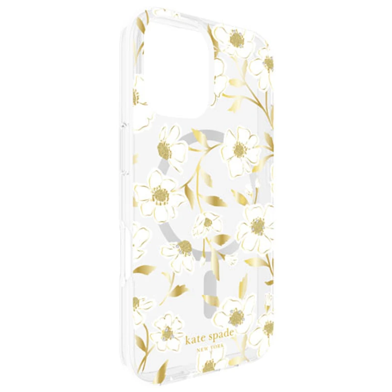 kate spade new york Hard Plastic Case with MagSafe for iPhone 16 - Sunshine Floral