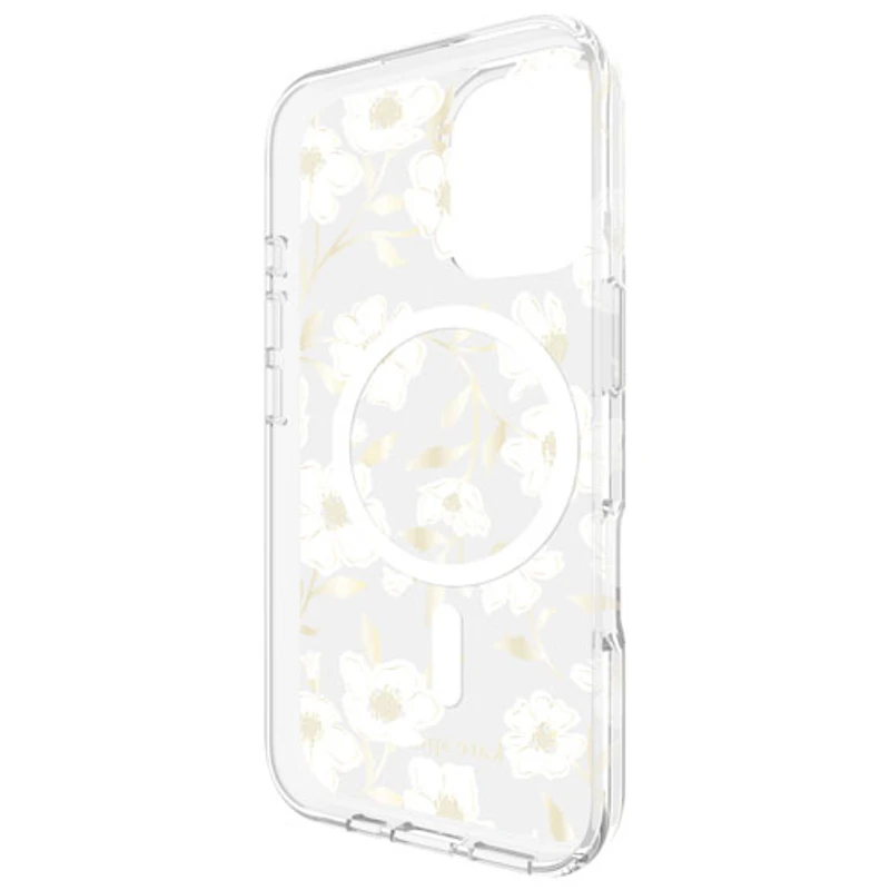 kate spade new york Hard Plastic Case with MagSafe for iPhone 16 - Sunshine Floral