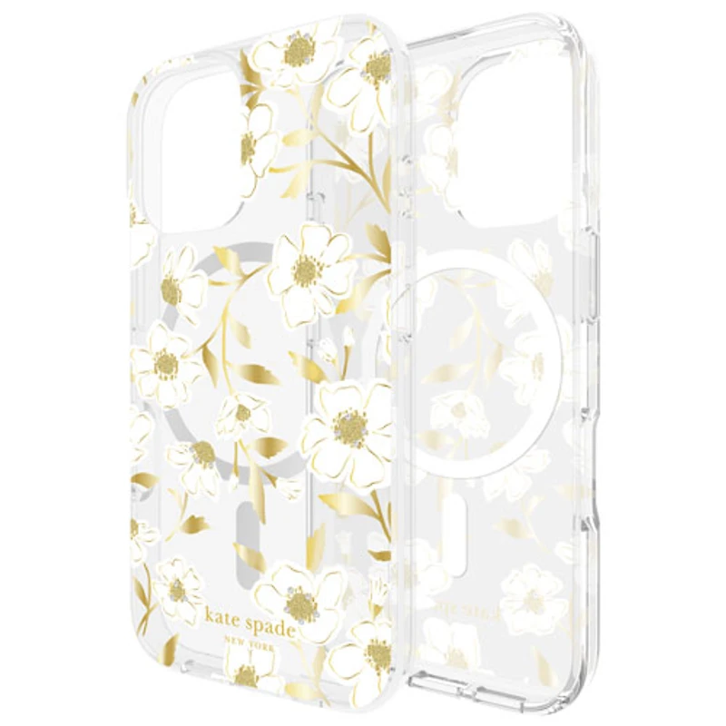 kate spade new york Hard Plastic Case with MagSafe for iPhone 16 - Sunshine Floral