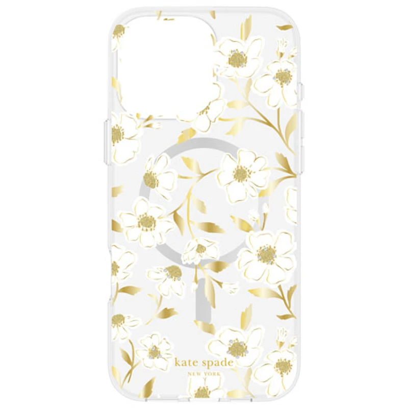 Étui de Kate Spade New York avec MagSafe pour iPhone 16 Pro Max - Floral ensoleillé