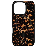 kate spade new york Hard Plastic Case with MagSafe for iPhone 16 Pro - Tortoise