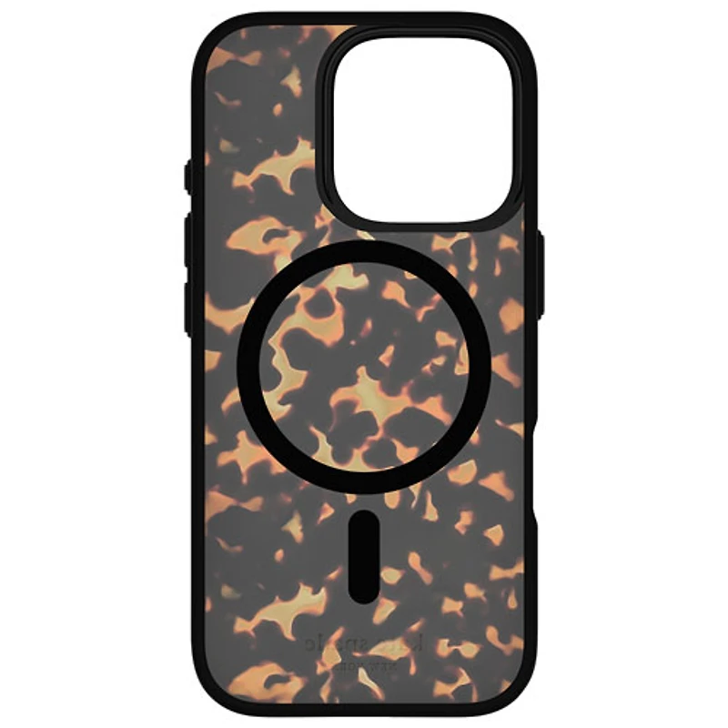 kate spade new york Hard Plastic Case with MagSafe for iPhone 16 Pro - Tortoise