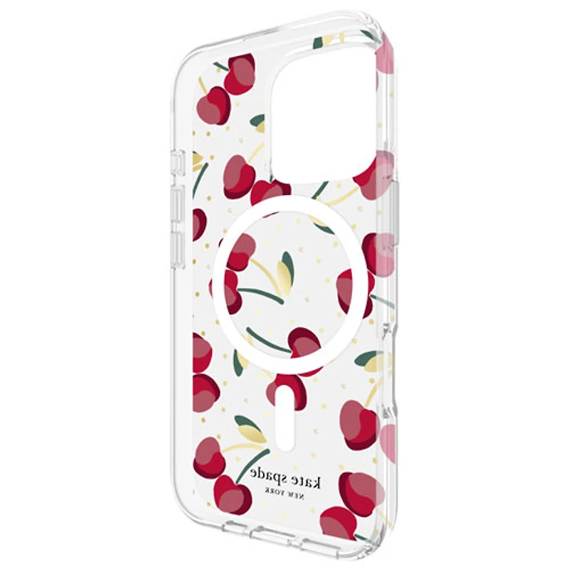 kate spade new york Case with MagSafe for iPhone 16 Pro Max - Cherry Dot