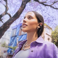 Écouteurs boutons 100 % sans fil Ultra Open de Bose - Bleu lunaire