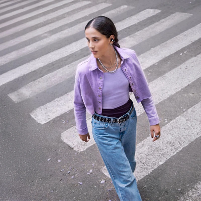 Écouteurs boutons 100 % sans fil Ultra Open de Bose - Bleu lunaire