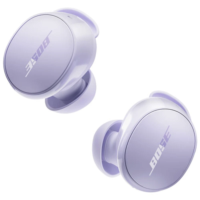 Écouteurs boutons Bluetooth à suppression du bruit QuietComfort de Bose - Lilas glacé