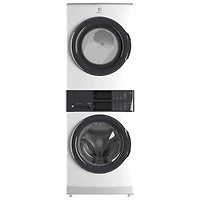 Boîte ouverte - Duo laveuse électrique de 5,1 pi³ et sécheuse de 8 pi³ d'Electrolux - Endommagé