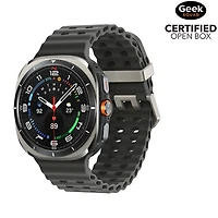 Boîte ouverte - Montre intelligente LTE de 47 mm Galaxy Watch Ultra de Samsung - 2024 - Argenté titane/Gris foncé