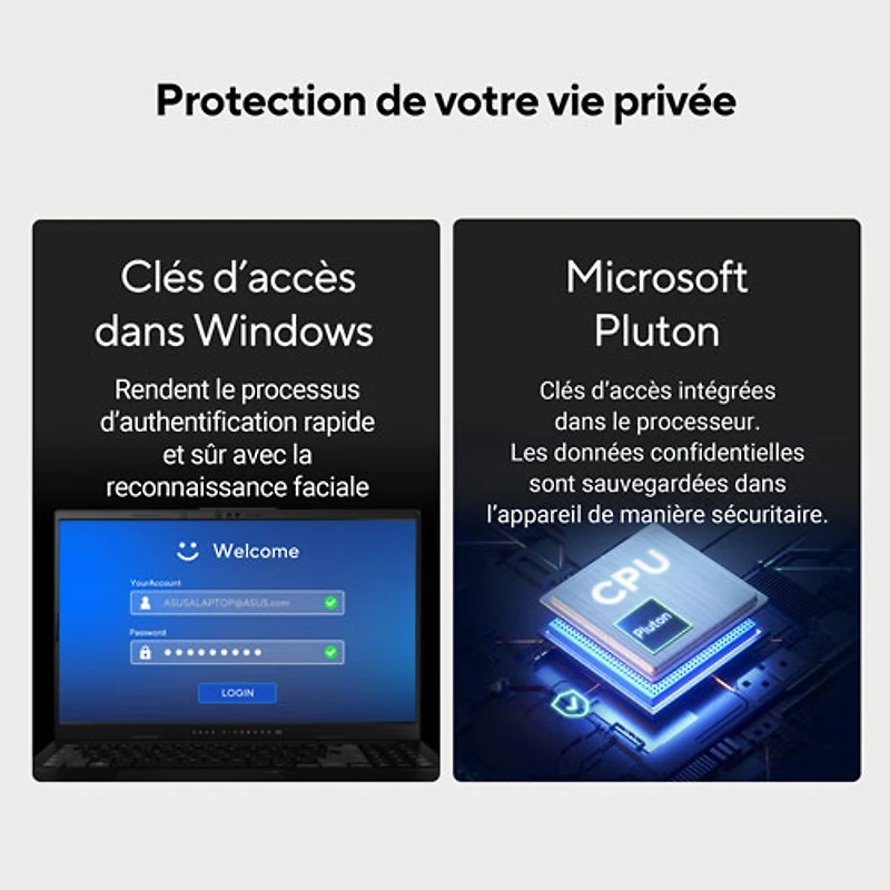 Portable à écran tactile de 14 po Zenbook S 14 d'ASUS (Core Ultra 7 (série 2) d'Intel/RAM 32 Go/SSD 1 To)