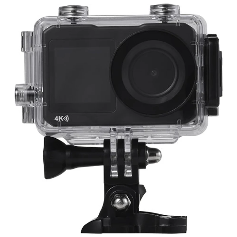 Vivitar Waterproof 4K Sports & Helmet Streaming Camera Content Creator Kit - Only at Best Buy
