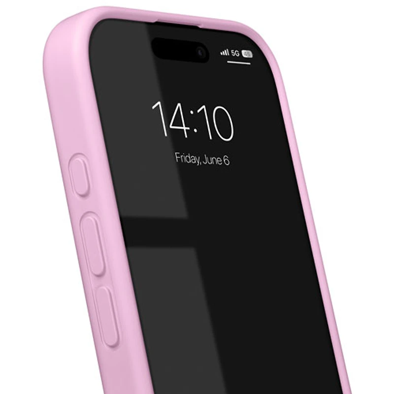 Ideal Of Sweden Silicone Fitted Soft Shell Case with MagSafe for iPhone 16 Pro - Bubble Gum Pink