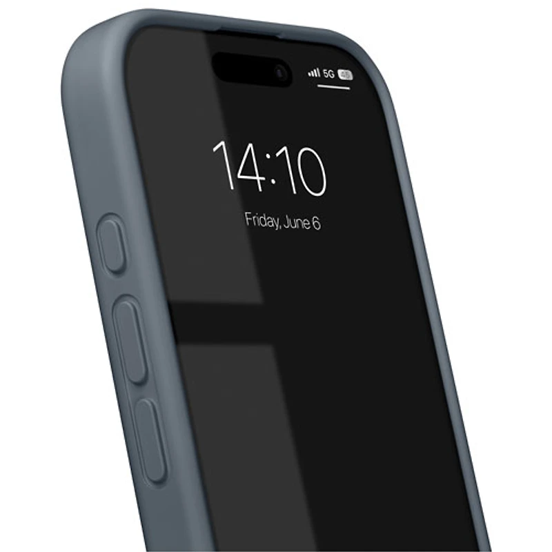 Ideal Of Sweden Silicone Fitted Soft Shell Case with MagSafe for iPhone 16 Pro - Midnight Blue