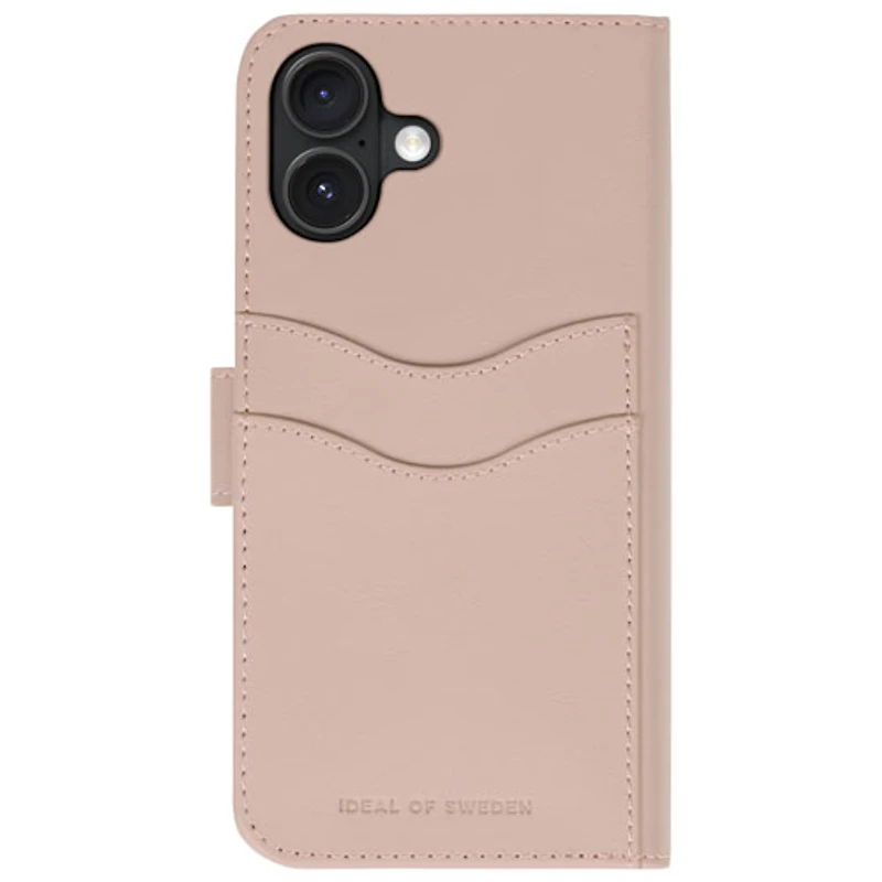 Ideal Of Sweden Folio Wallet Case with MagSafe for iPhone 16 - Pink